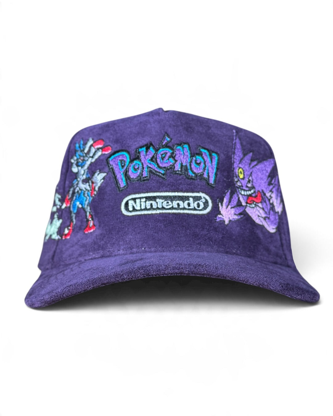 Suede Purple Print Mega Evolutions - Pokemon Hat