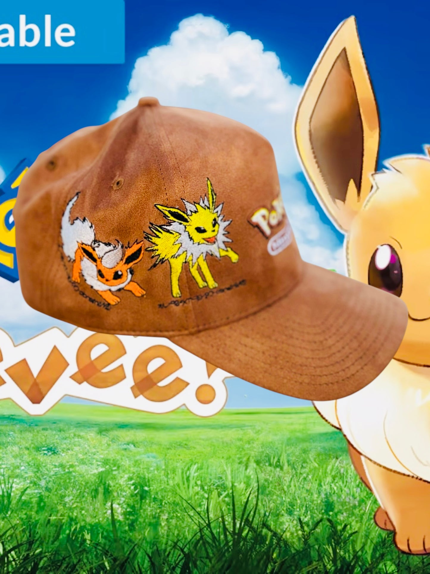 Evee POKE Tan Suede - HAT