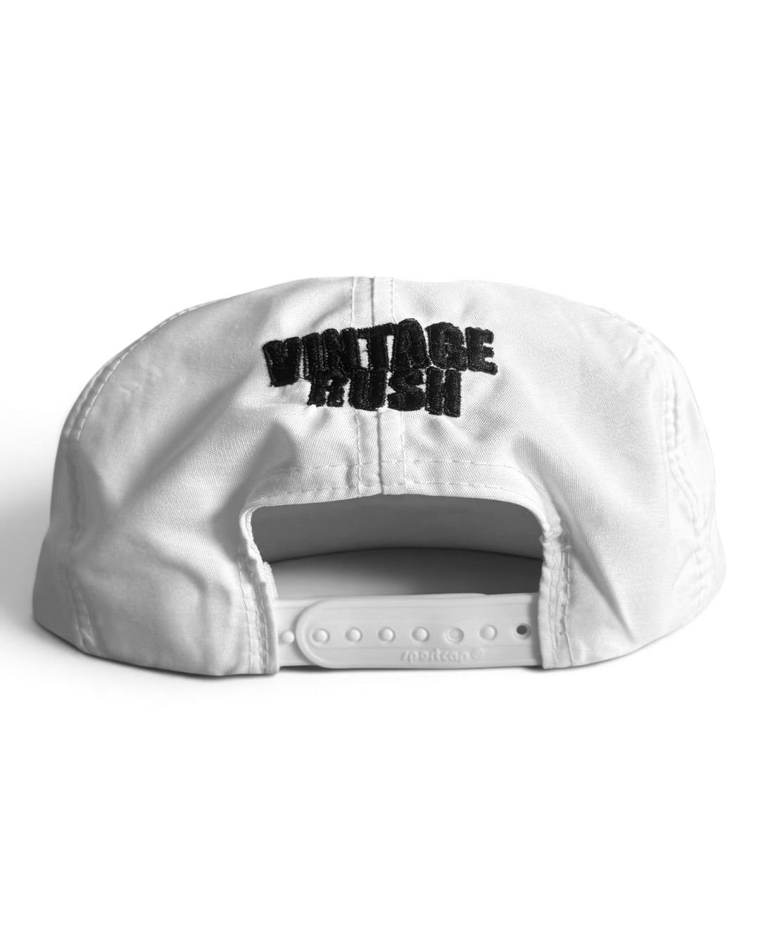 Vintage White with Checkers Brim - Akira - Hat