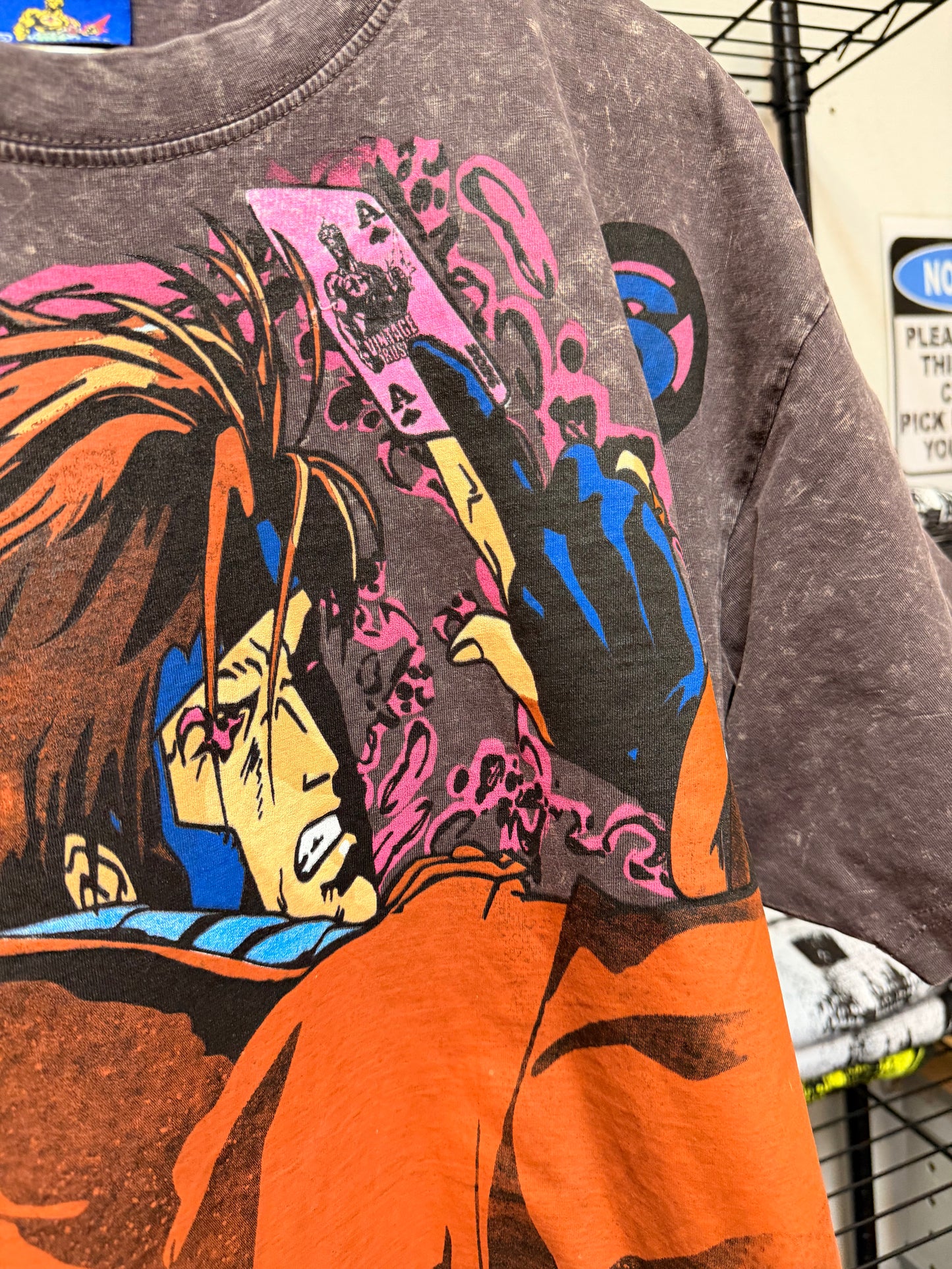 Dark brown  Acid Wash - Gambit Front & Archangel Back