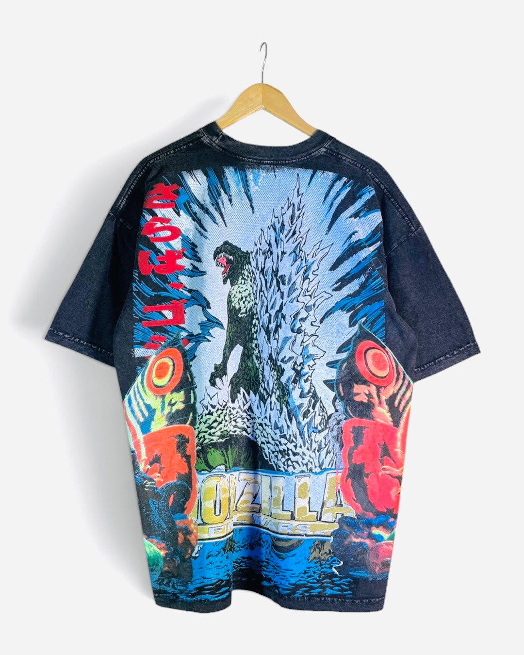 Acid Wash - MechaGodzilla Front - Final Wars Back - Godzilla vs Mothra Sides