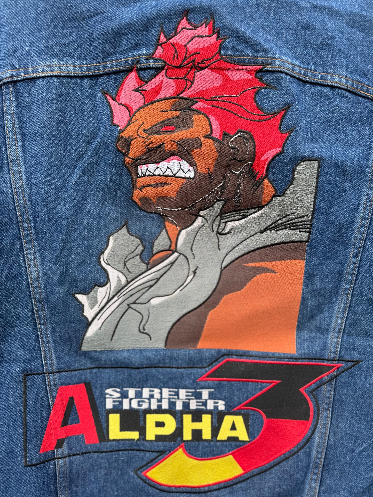 Street Fighter Alpha Denim Jacket