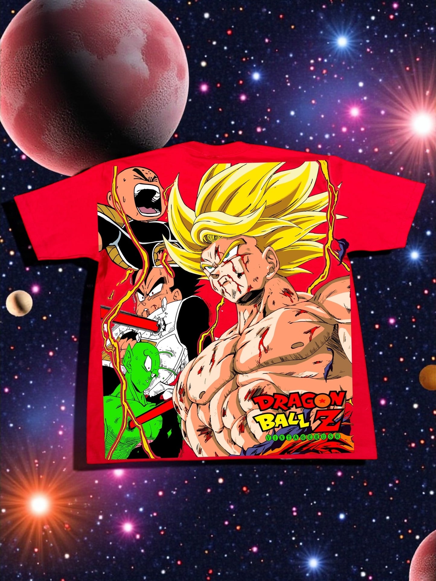 Red - Lord Freiza Front - Goku SSJ