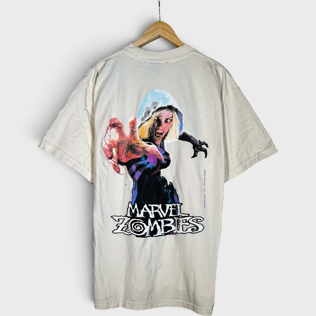 Cream - Zombie Dr Strange Front - Marvel Zombie Back - Shirt