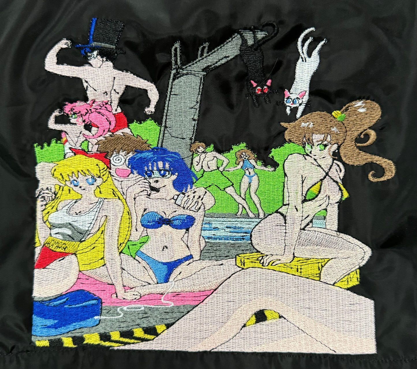 Black- Embroidered Sailor Moon WYWH