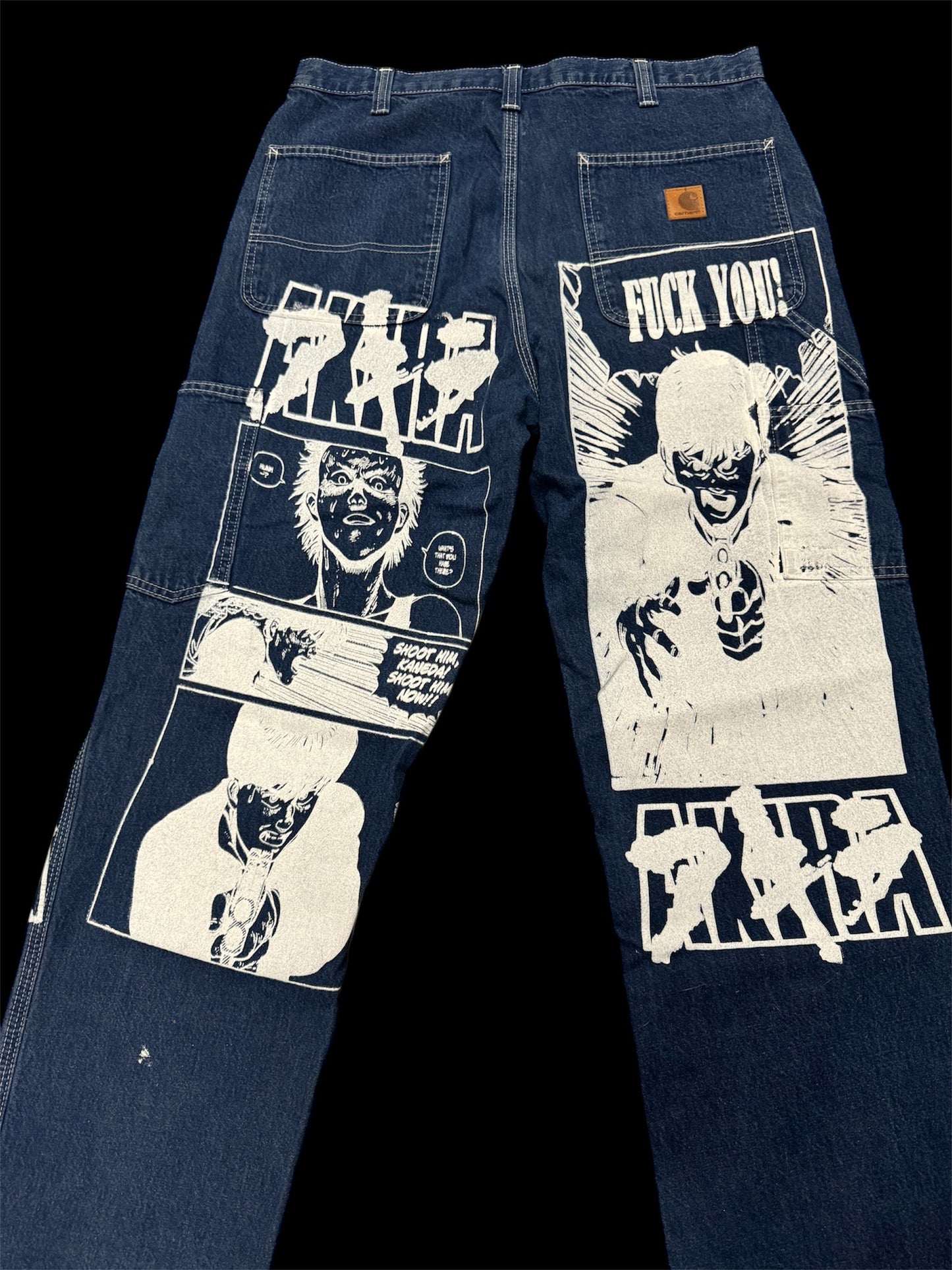 Blue -F*ck You Denim Jeans