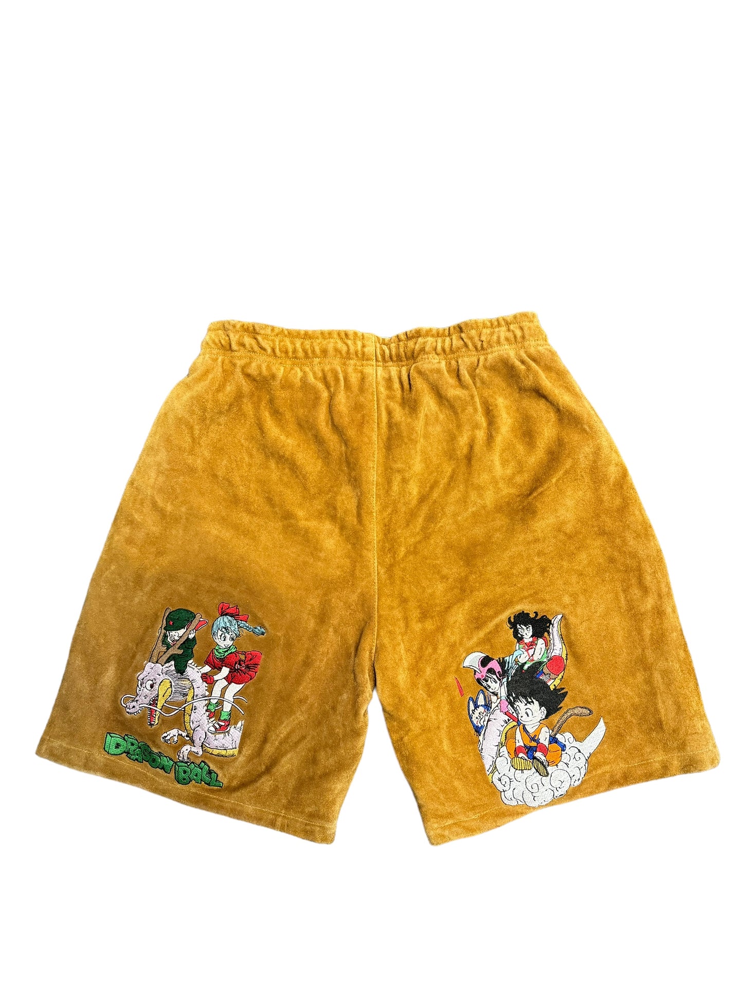 Tan Tournament Embroidered shorts