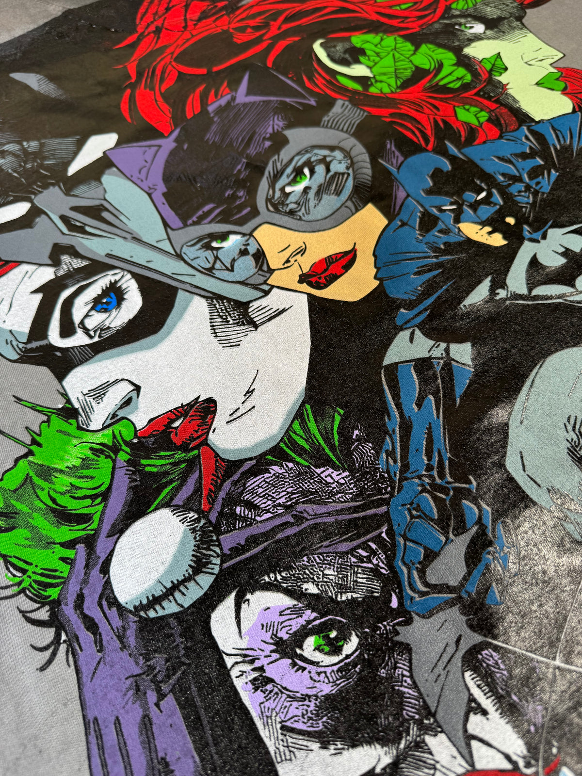 Black Oil Wash - Villains Front - Batman & Catwoman Back