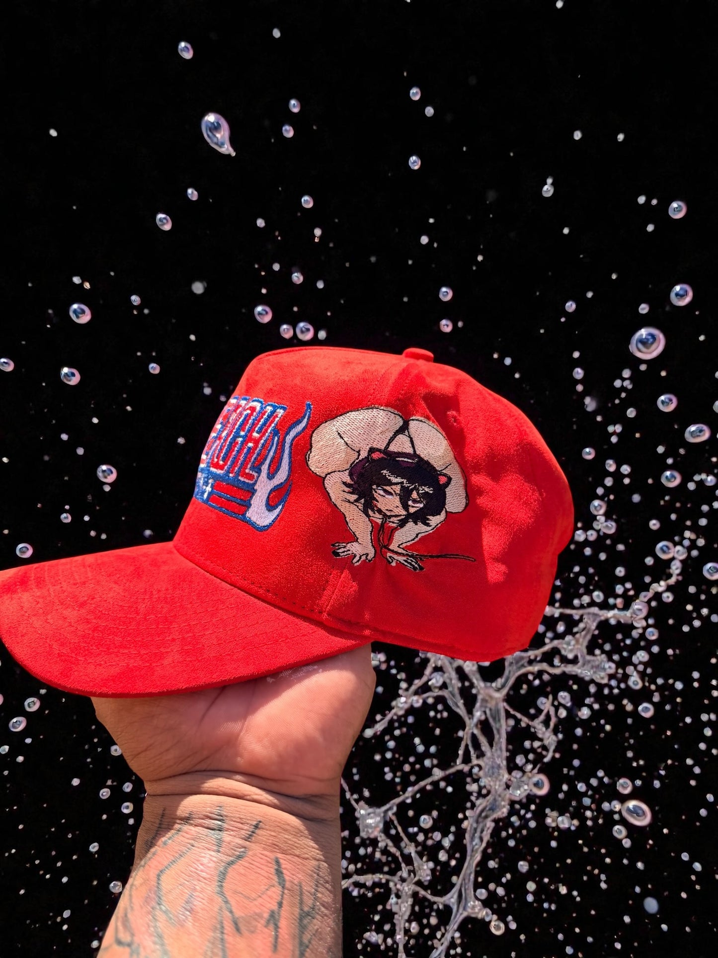 Red Swede Bleach hat