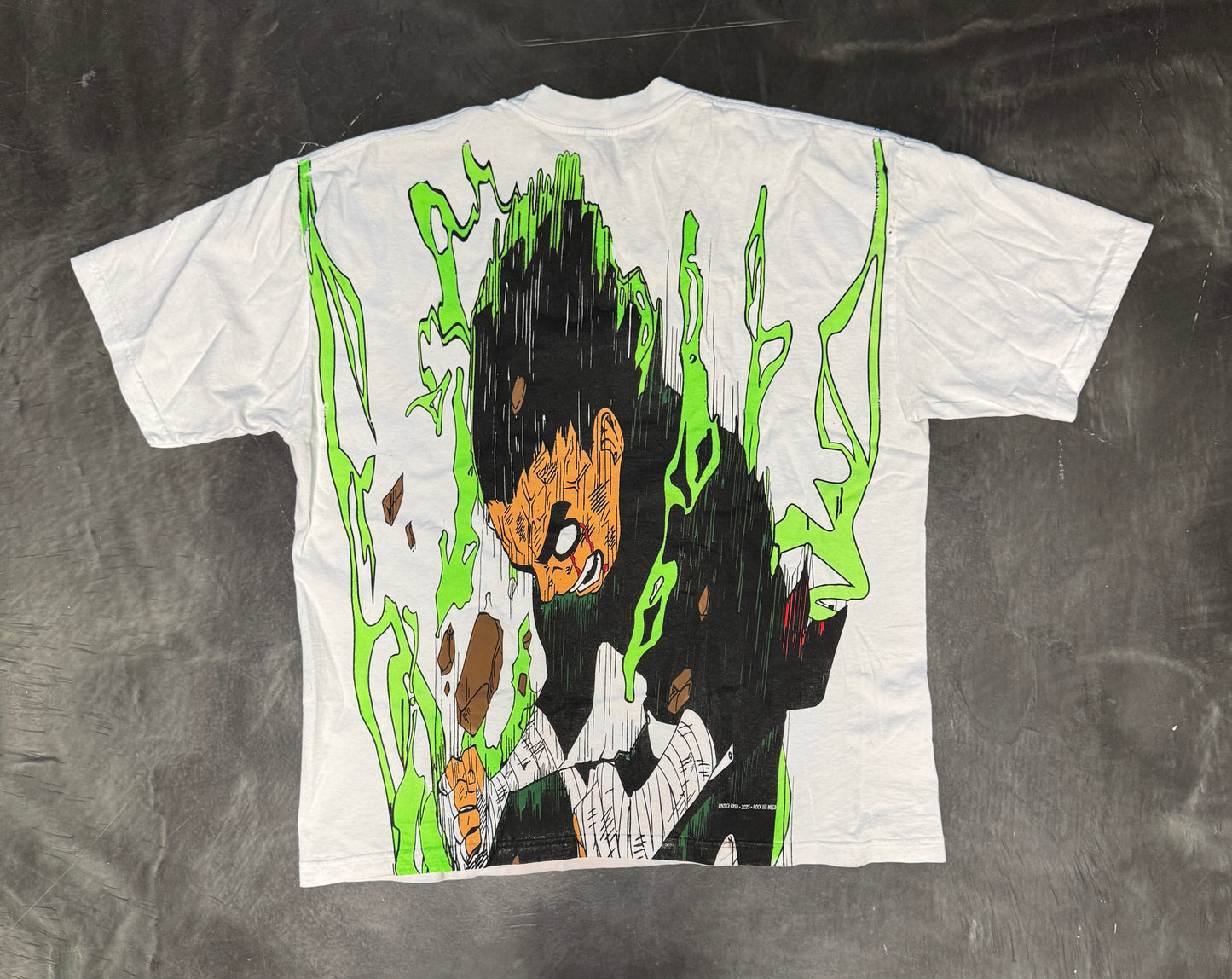 (Black Friday) (Imperfections) White- XL- Naruto/Rock Lee
