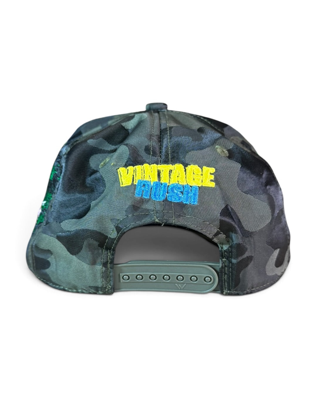Veteran Camo with Green Suede Brim - Kieth Edition