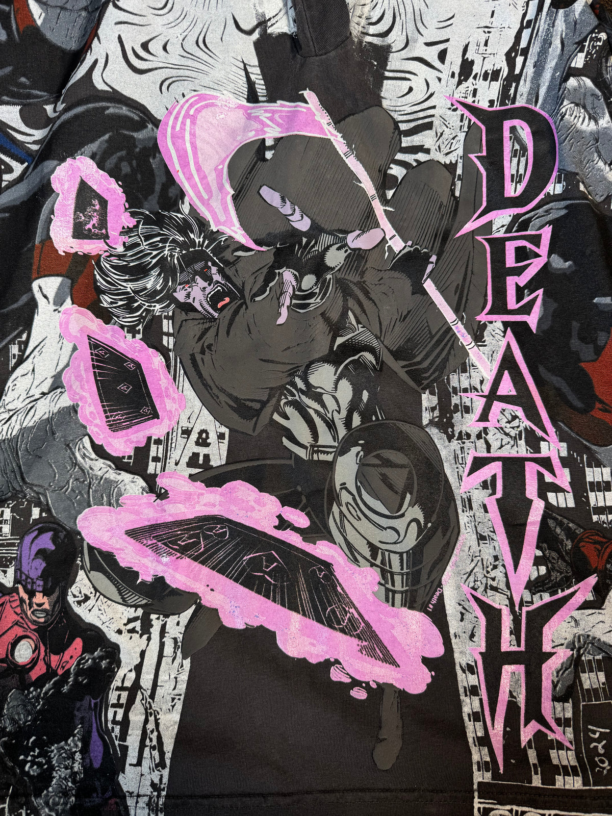 Faded - Nightcrawler - Celestial Rouge - Death - 360 Shirt