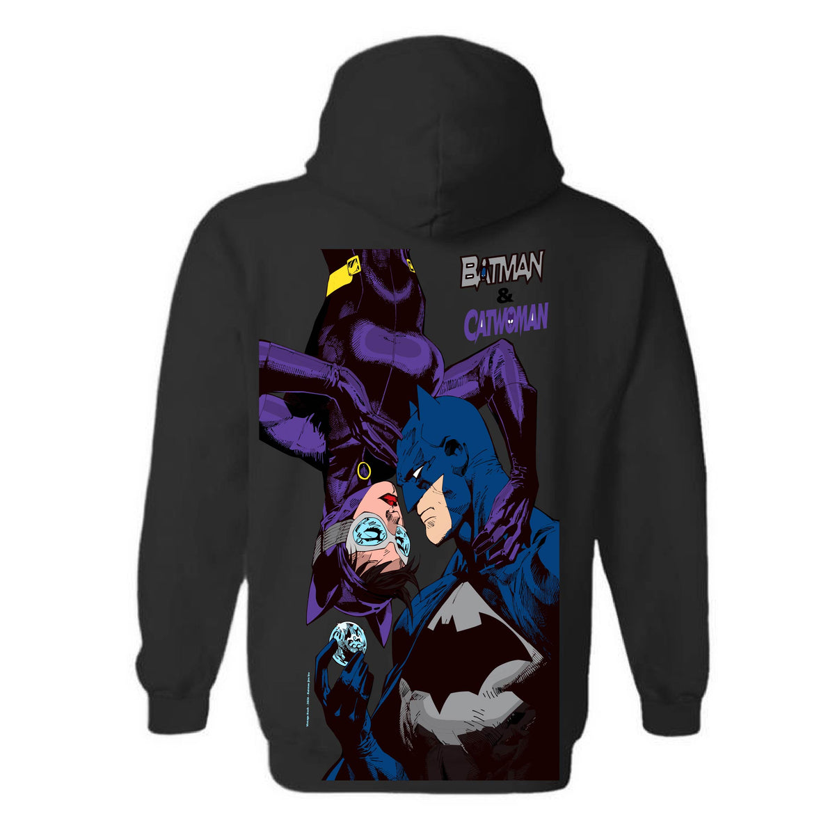 Black Hoodies - Jim Lee master piece - Cat Women & Batman