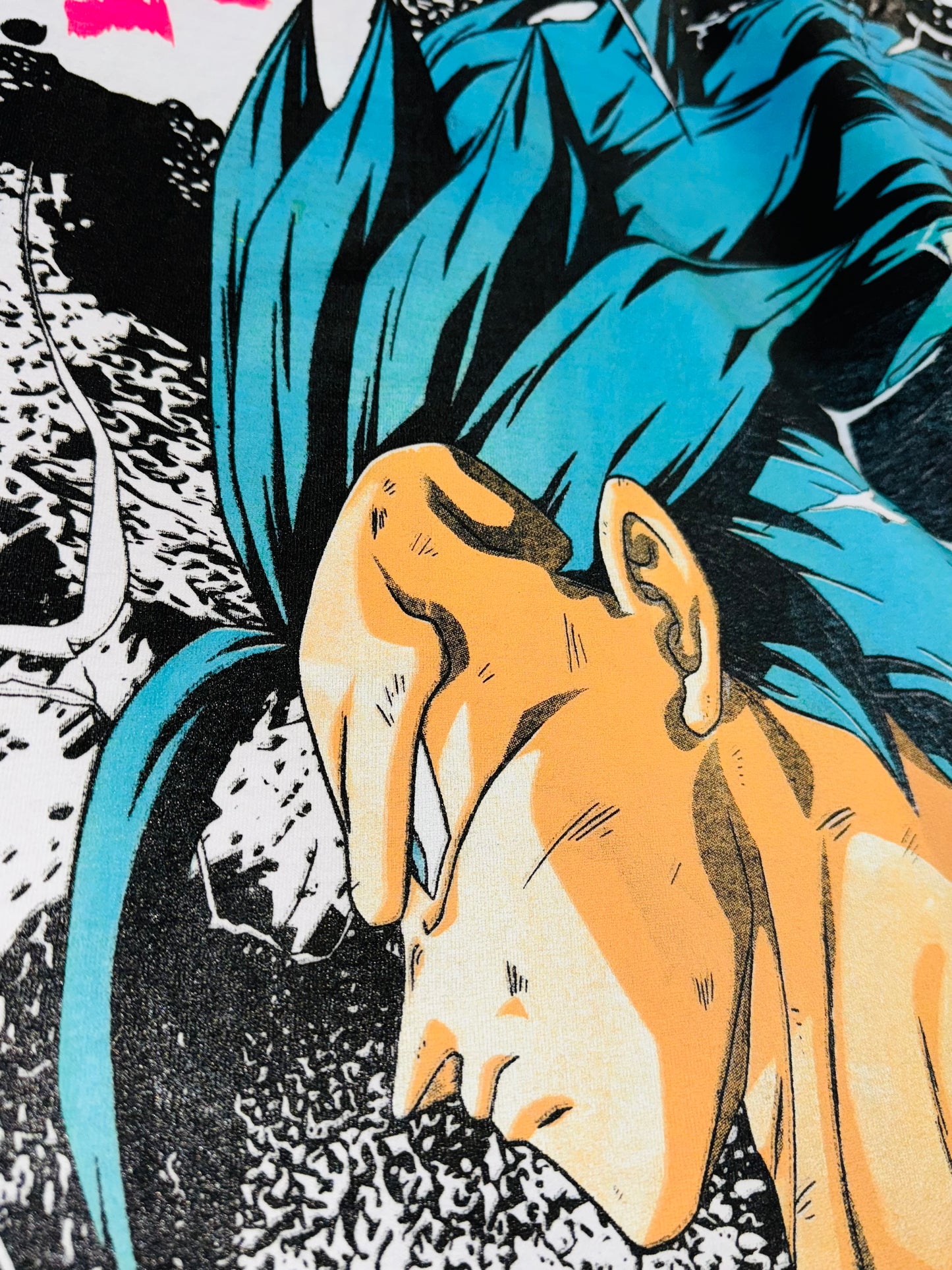 White - Goku SSJ God vs Grey Buu