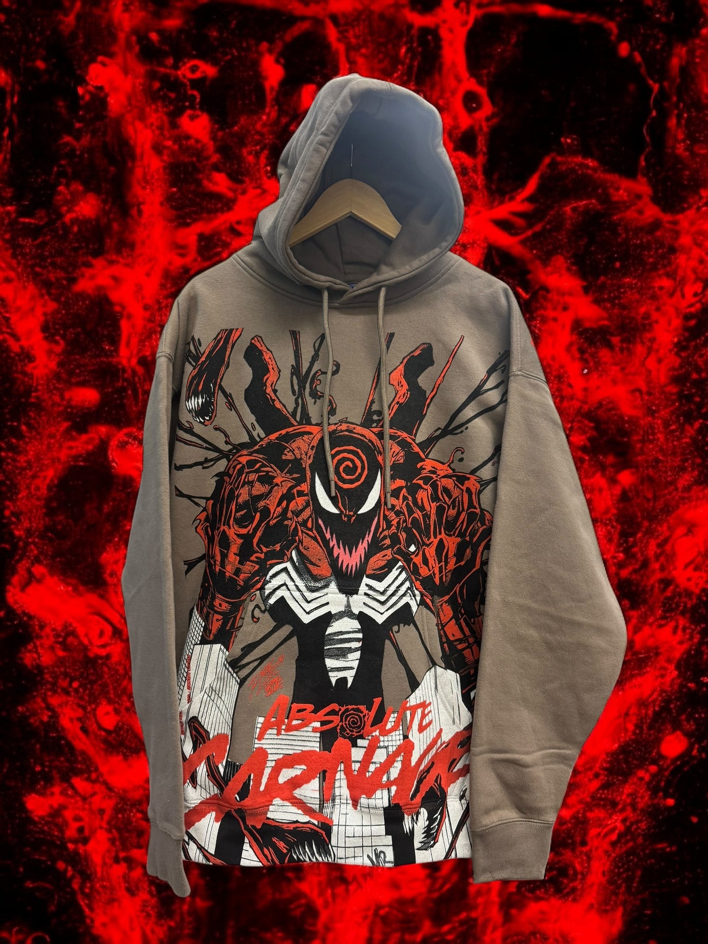 Moca  hoodie - Carnage City and bones back