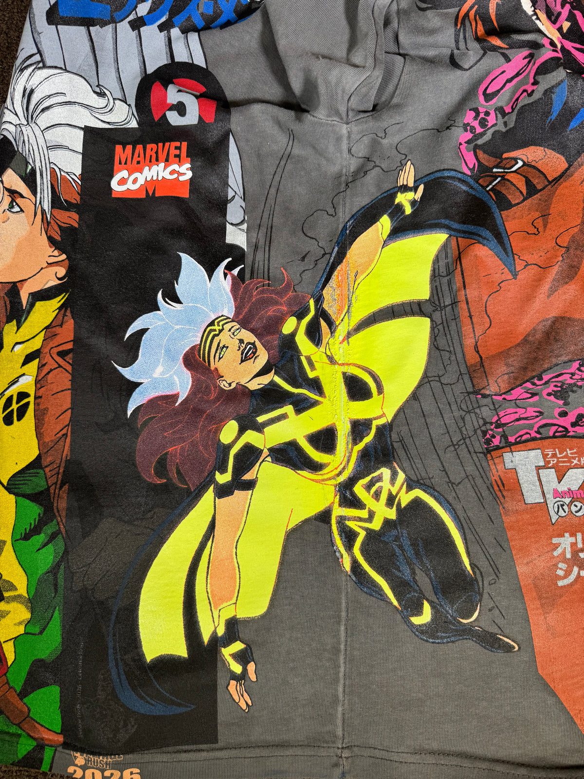 Faded - X-Men - Celestial Rouge Sides - 360 Shirt