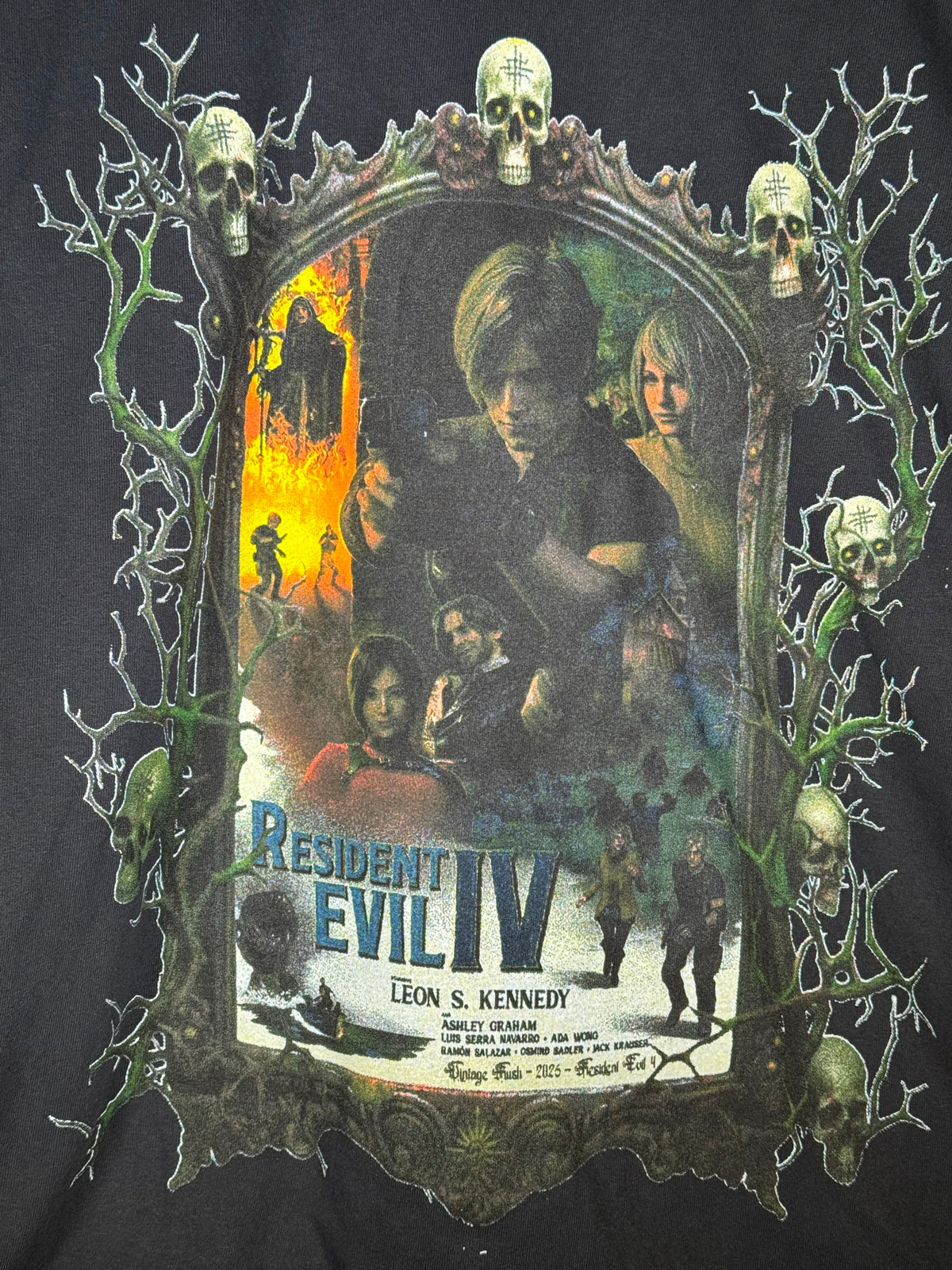 Black - Resident Evil IV - Shirt