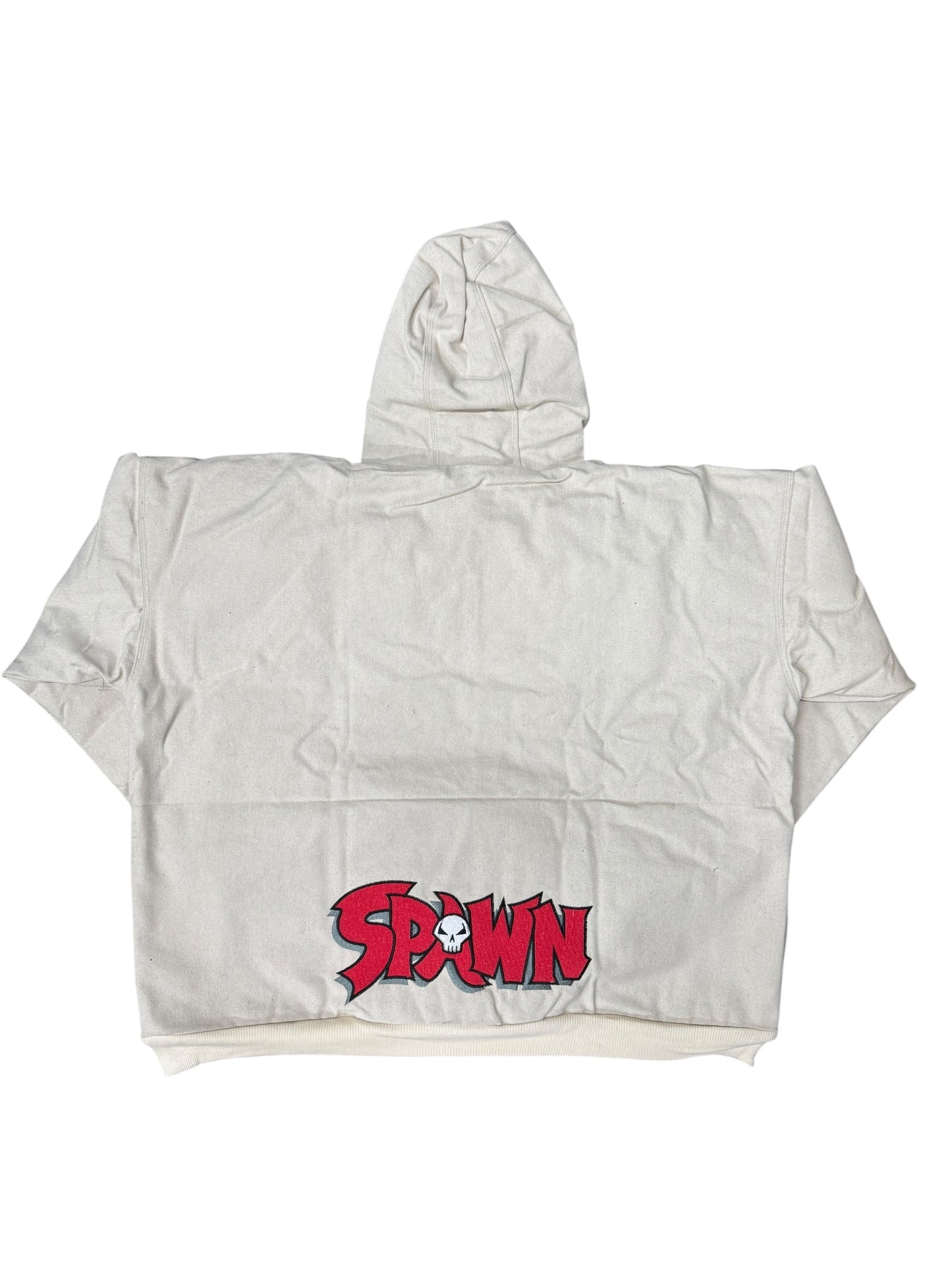 White-2XL- Spawn Premium Hoodie