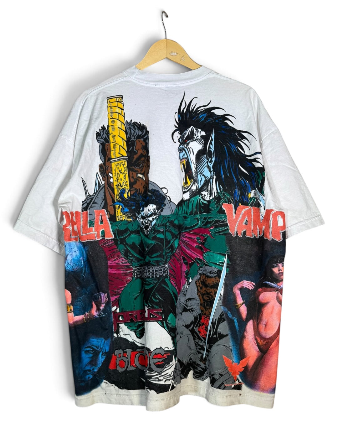 White - Blade X Front - Morbius Back - Vampirella sides