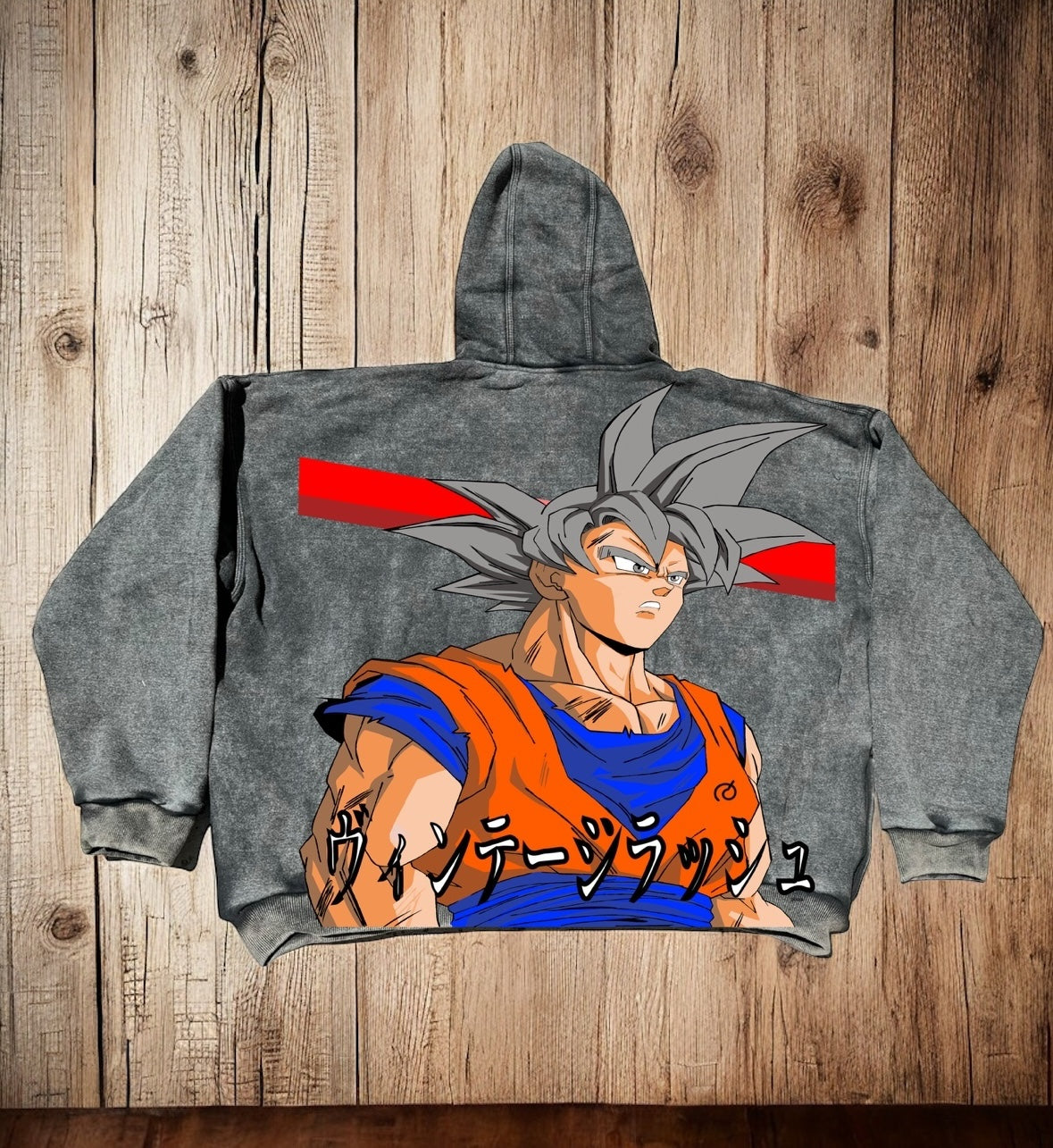 Faded- SSJ goku front UI goku back