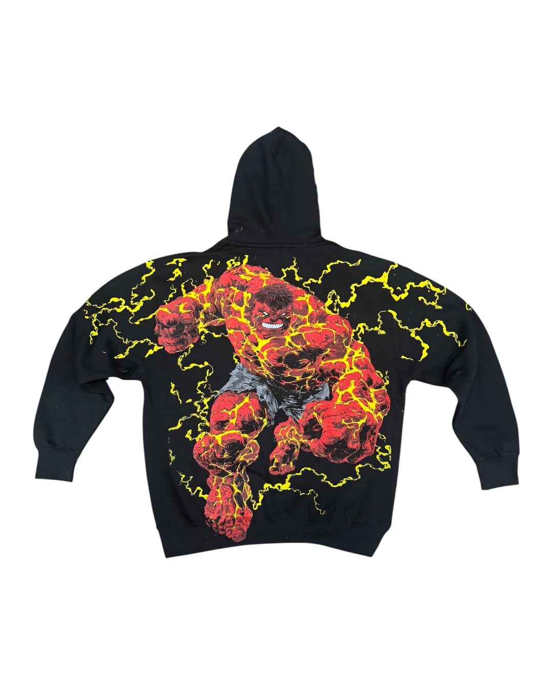 Black Hoodie - Red Hulk