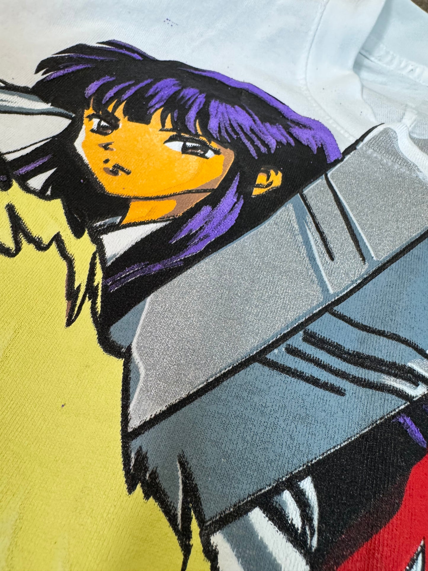 White - Inuyasha Group Hit Front - F Inuyasha Back