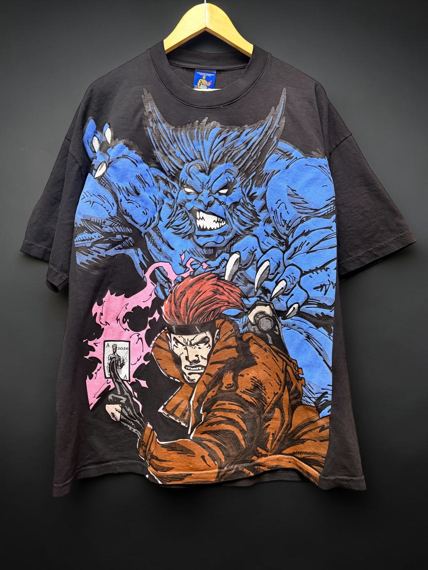 Black - Beast & Gambit Front & X-Men Team back