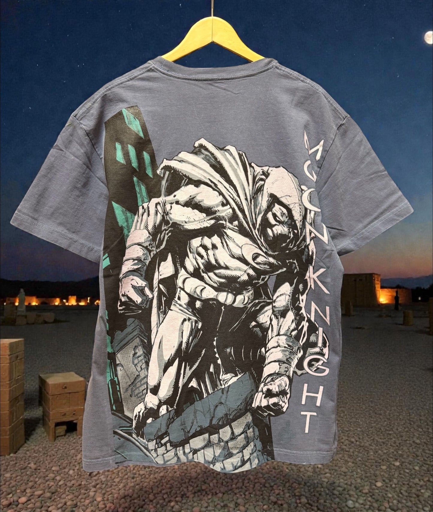 Faded Blue  - Moon Knight Variant Cover! front & City Boy Moon Knight back