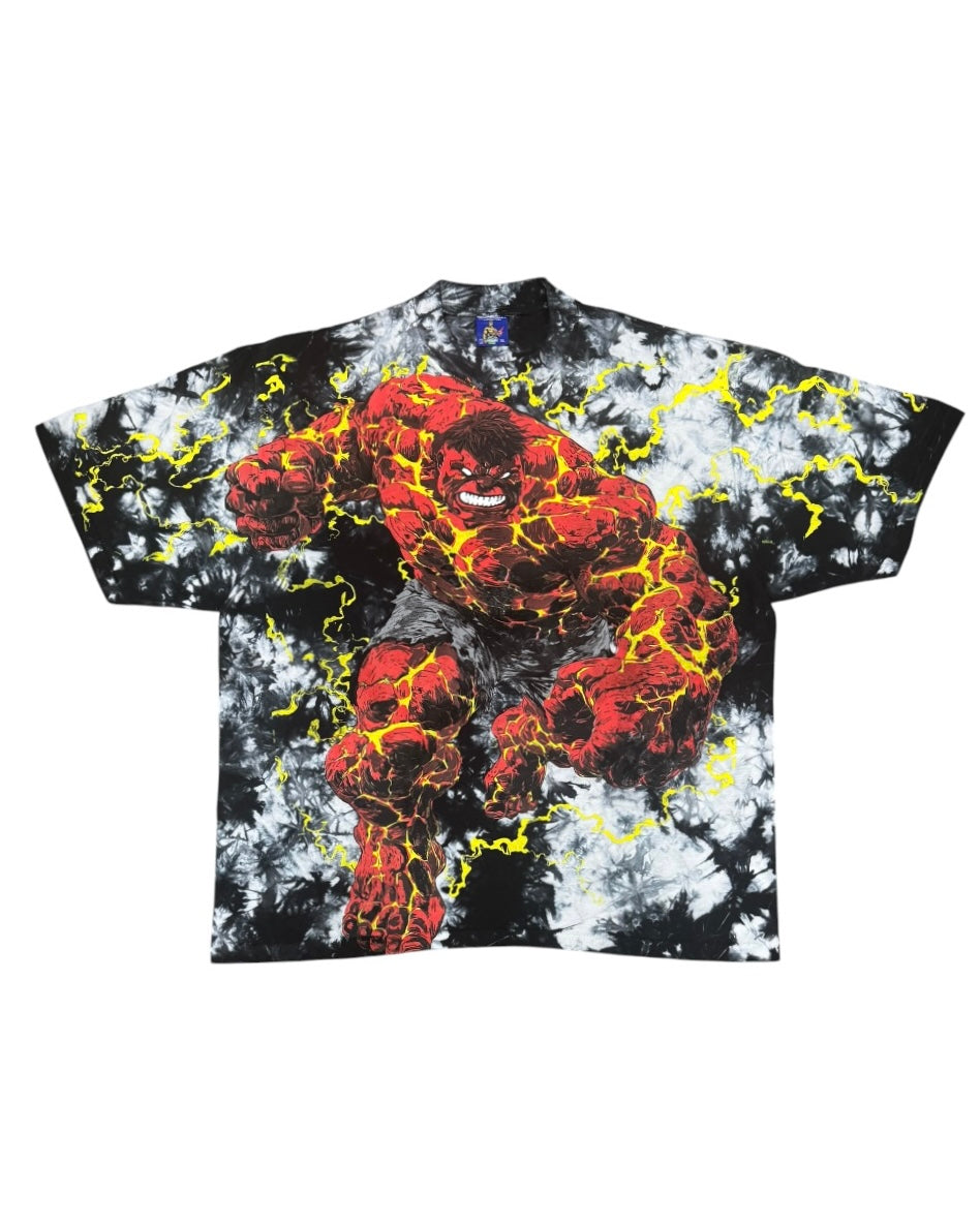 Black Tie Dye - Red Hulk
