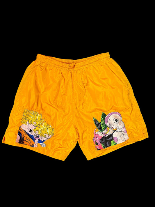 (Black Friday) Large-Nylon Orange - Showdown Shorts