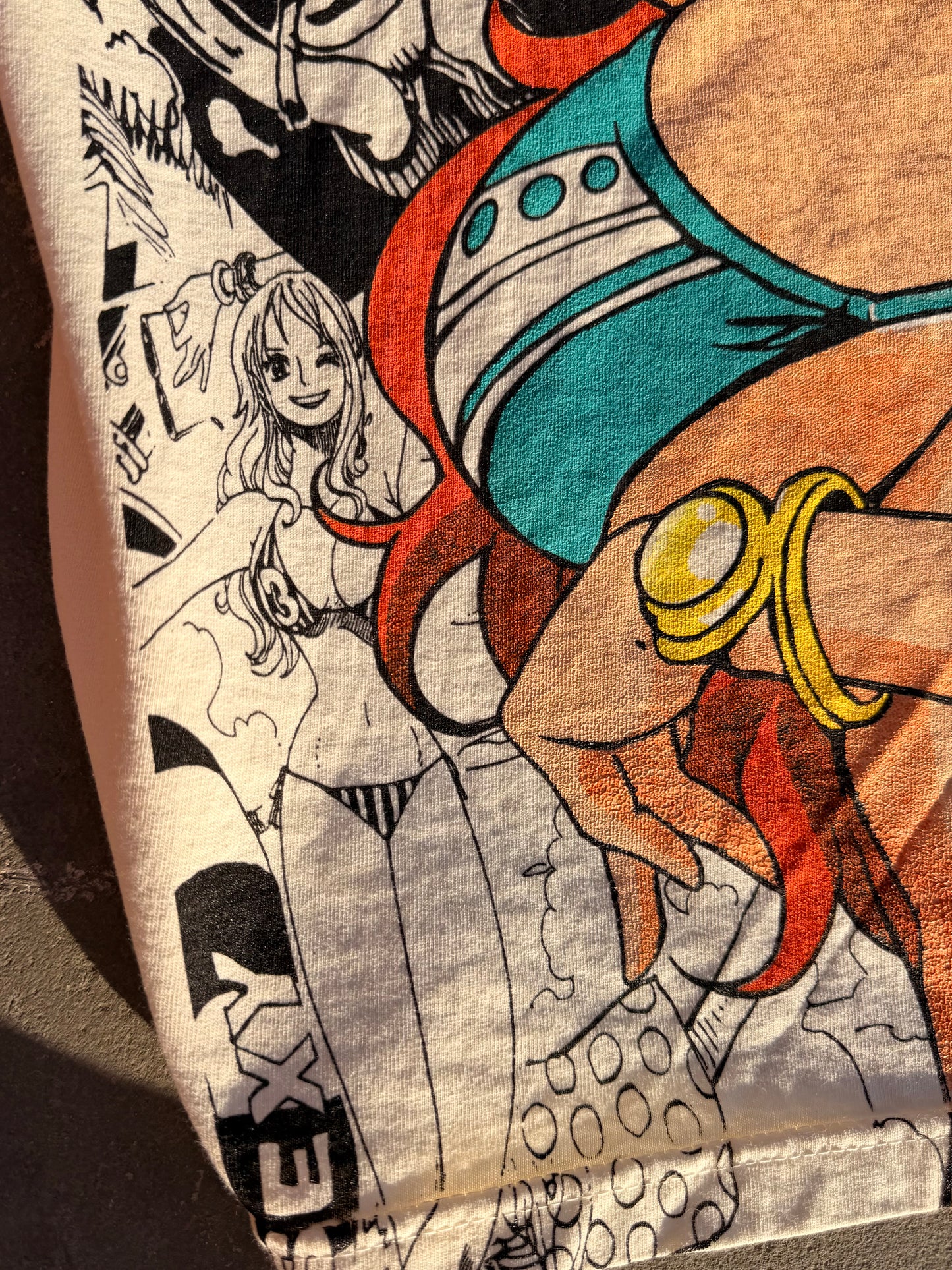Cream - Nami Mega print