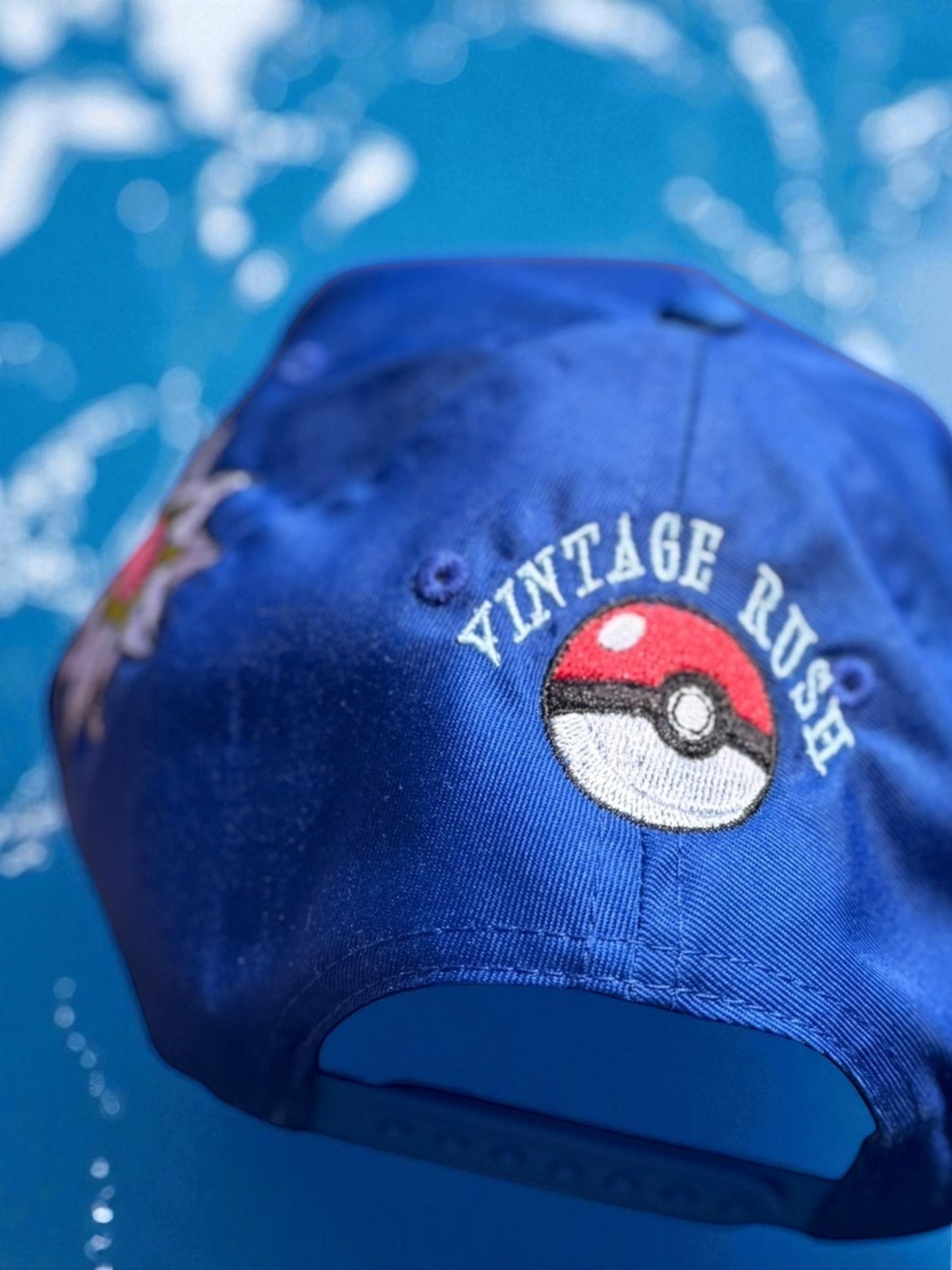 water blue print - Poke Starter Hat