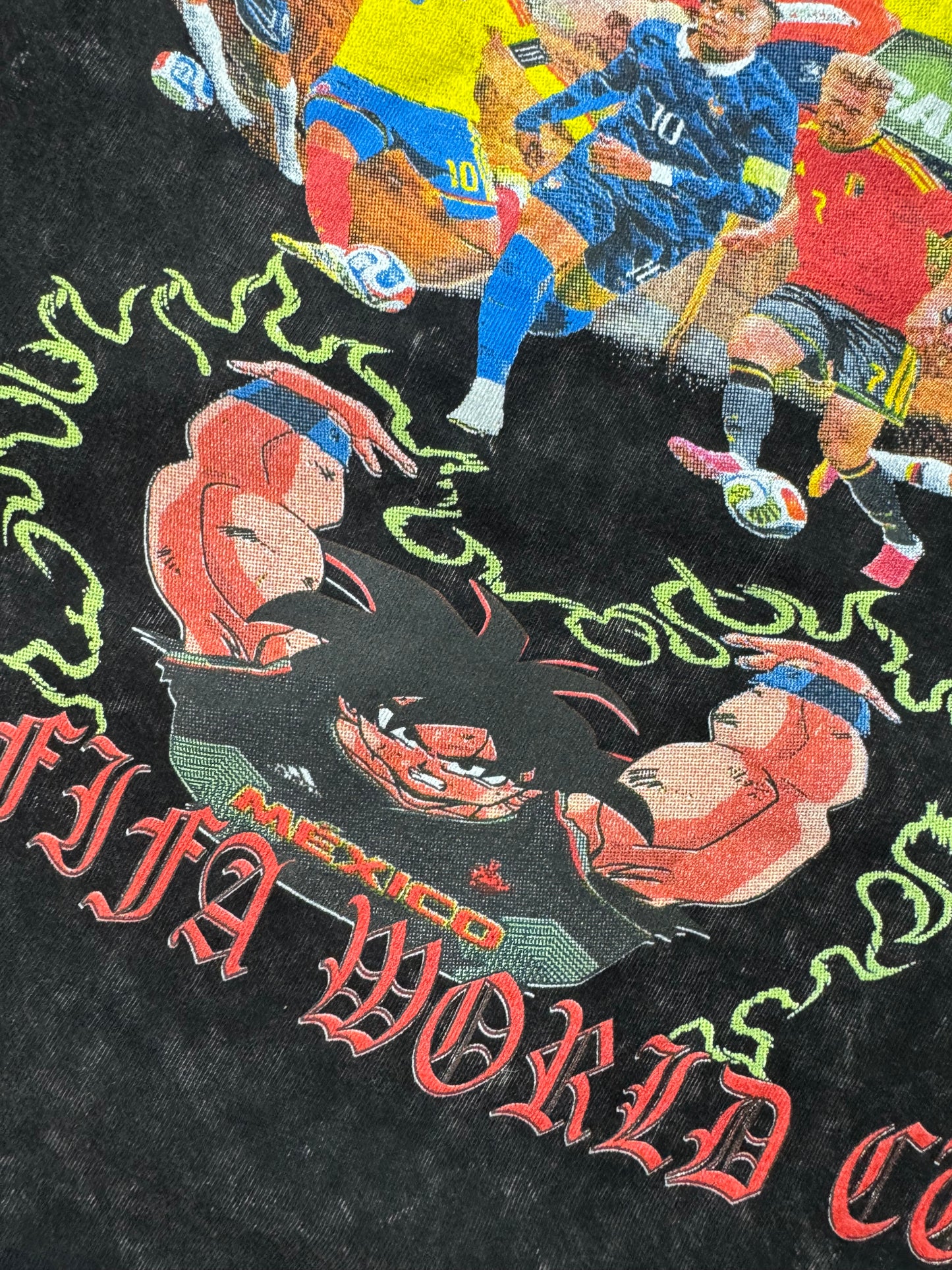 Black Acid Wash - 2026 World Cup Shirt