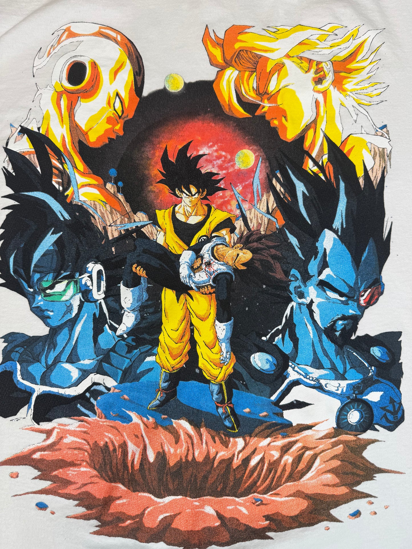 White - Vegeta’s Death Monochrome