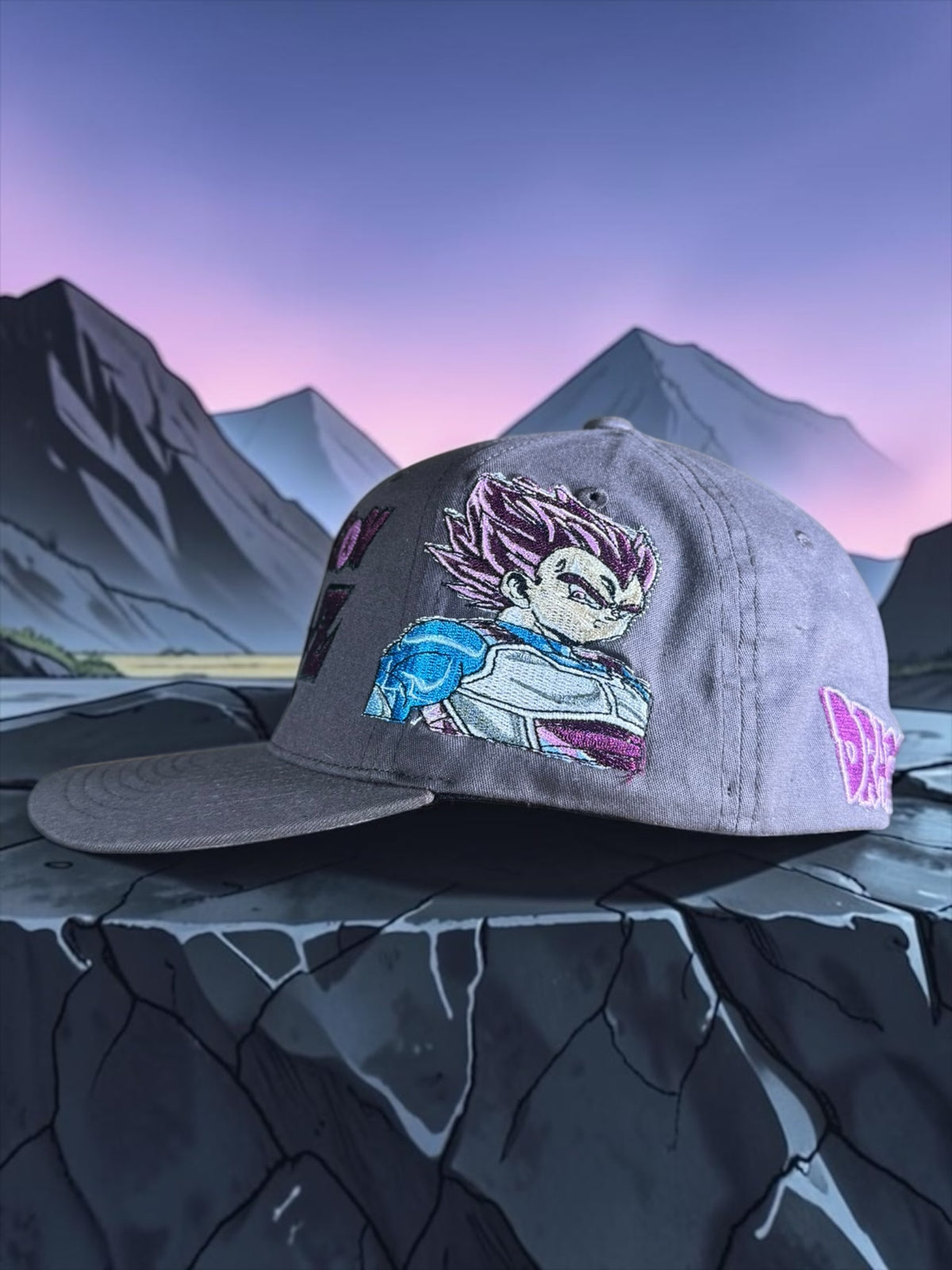 Gray - Vegeta DBZ Hat