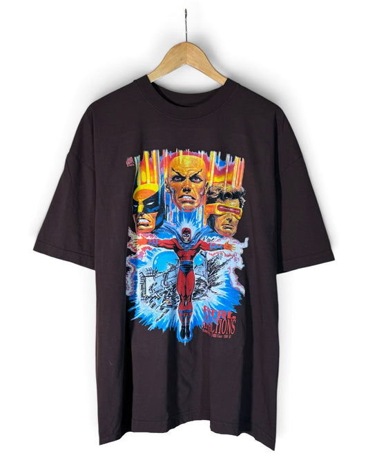 Dark Brown - Fatal Attractions Front - Silver Surface Back Shirt