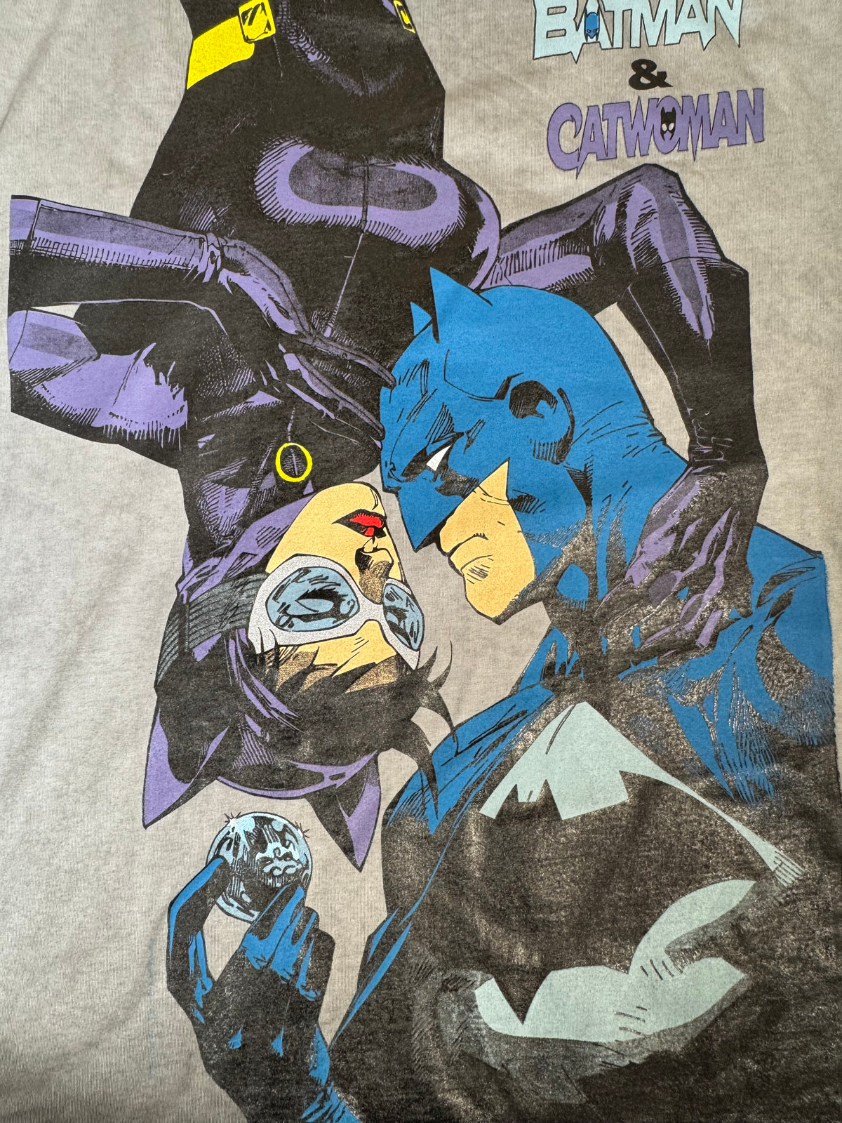 Black Oil Wash - Villains Front - Batman & Catwoman Back