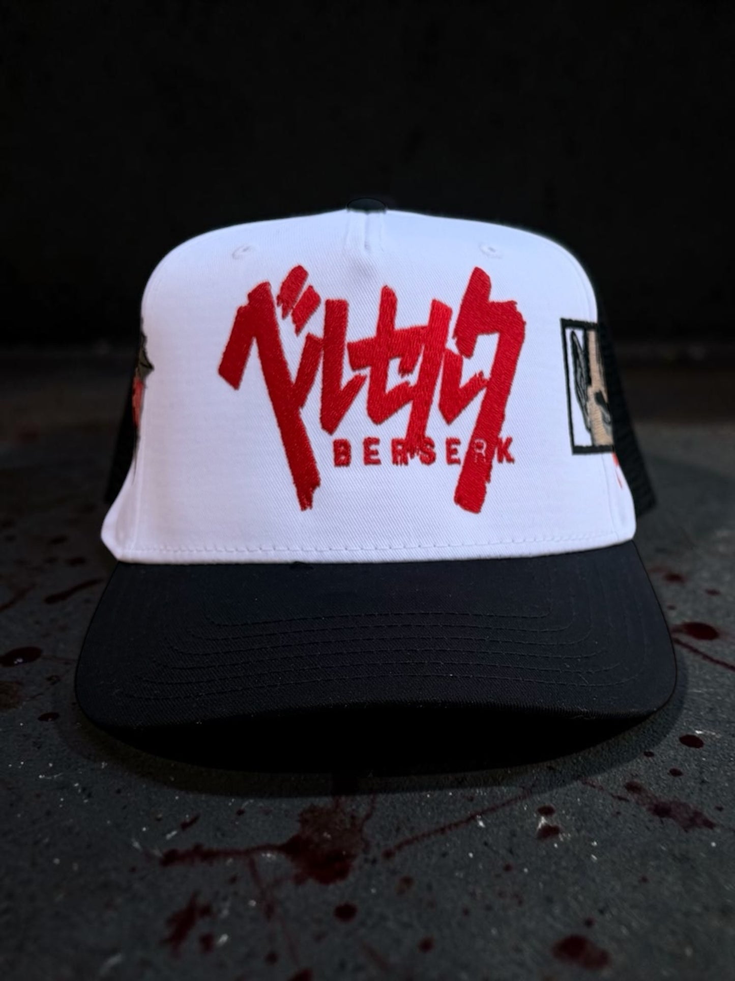 Cream and black - Berserk Hat