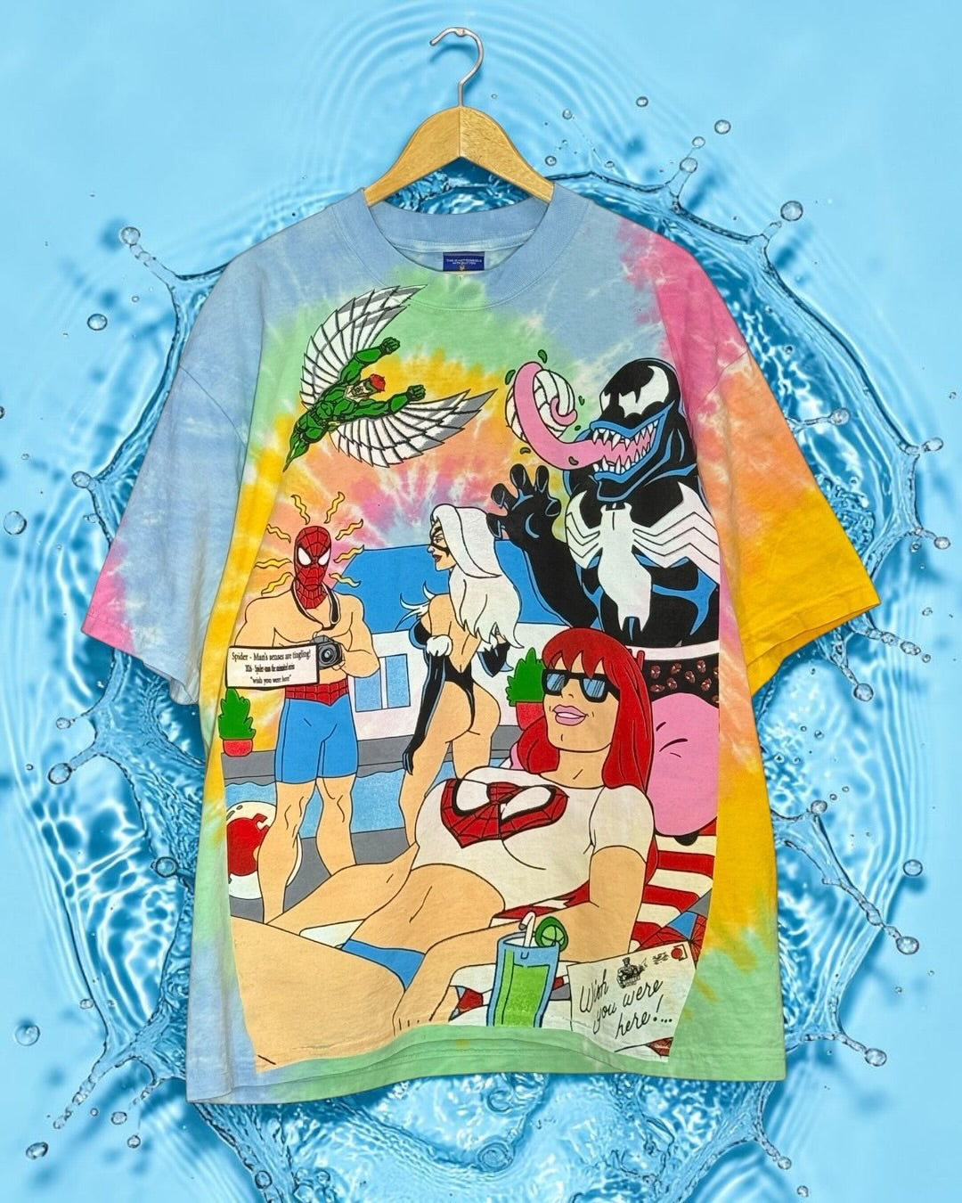 Sherbet - Spidy Wish front - king pin and friends back