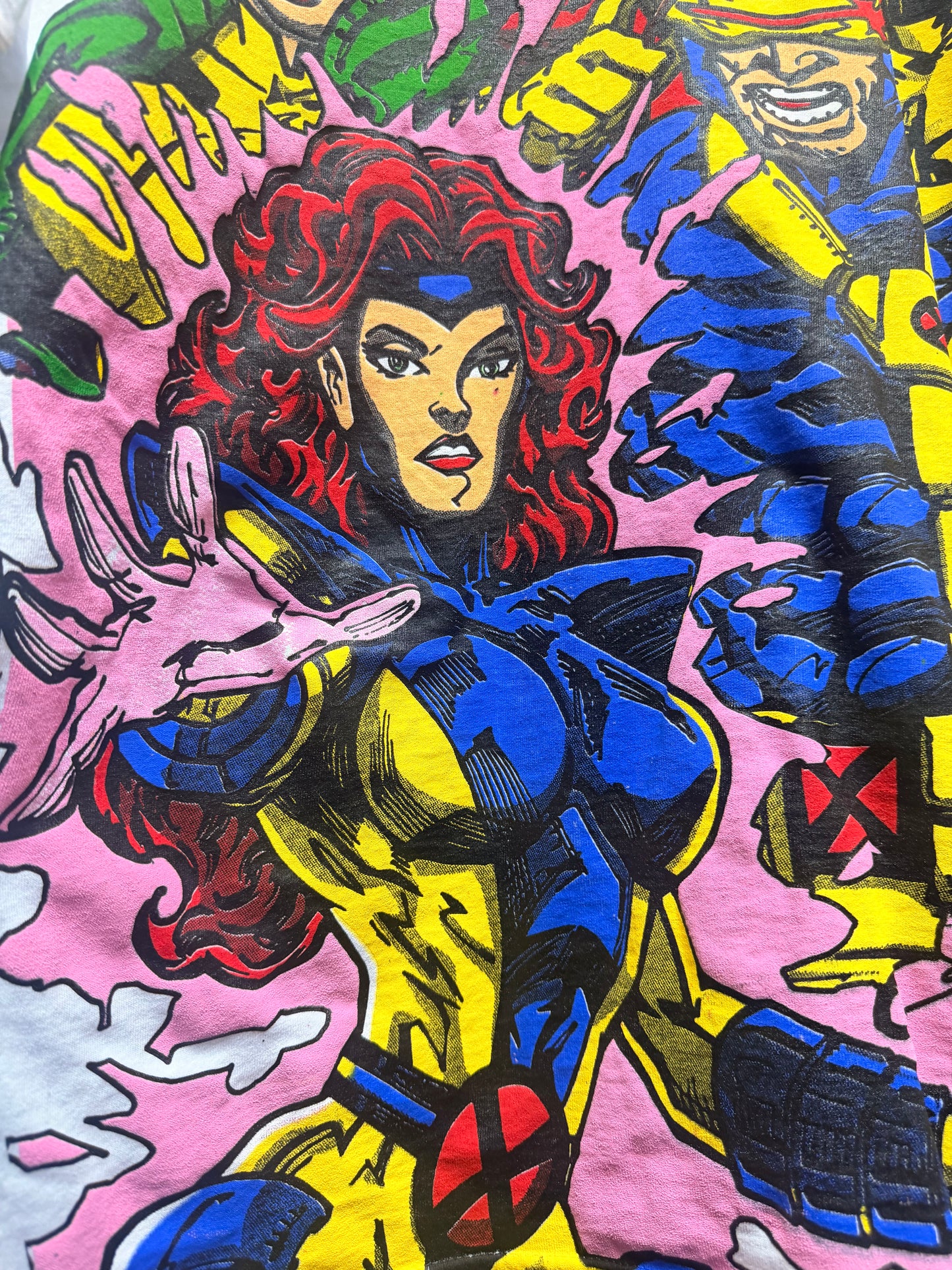 White - X-Men Team Front & Beast & Gambit back