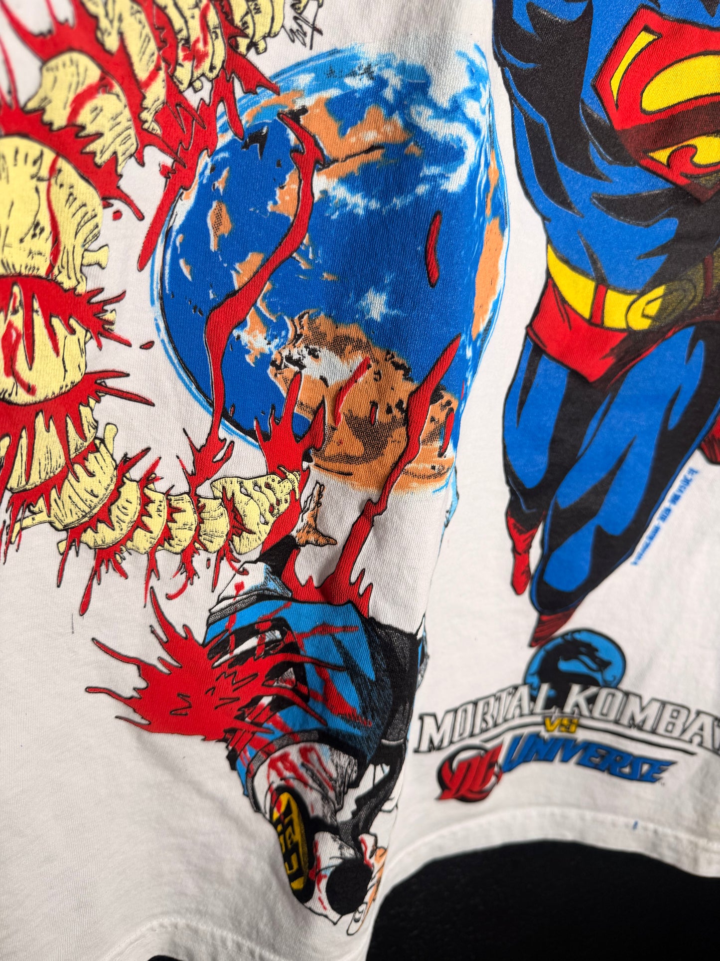 White - Sub Zero Fatality front  - Superman Fatality Kills