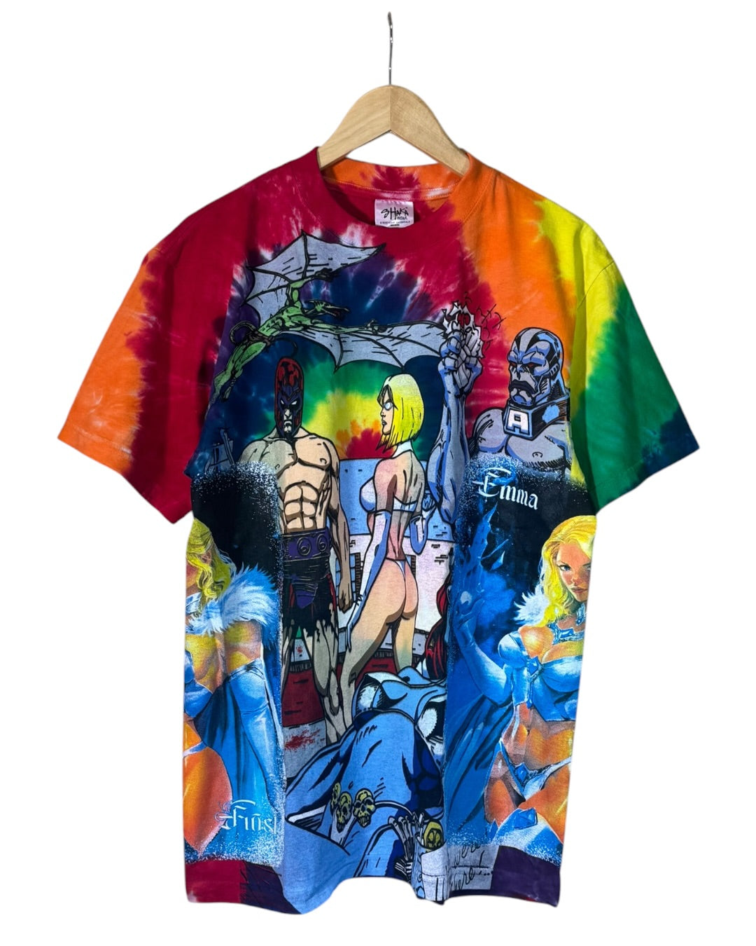 Rainbow Tie Dye  - wish you were here- Emma Frost Variant