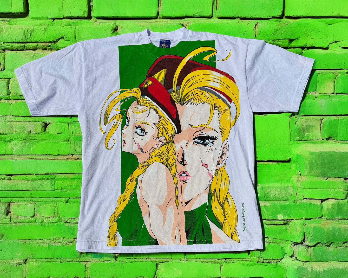 (Black Friday) White - Cannon Strike Front & Cammy Big Face Back