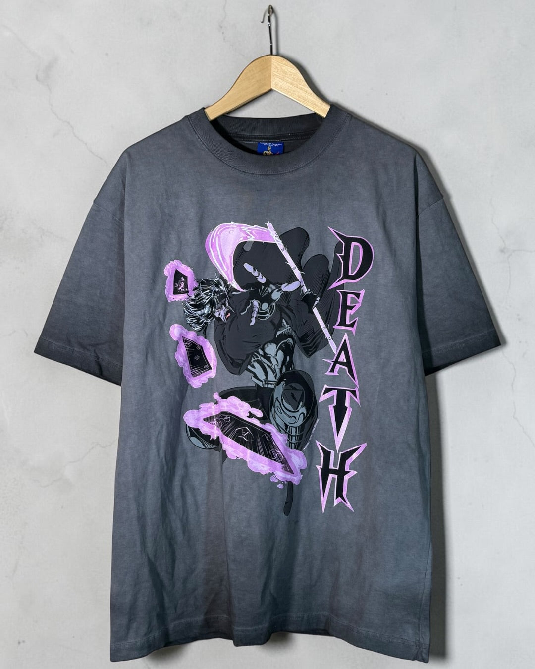 Black Oil Wash - Death Front - Celestial Rouge Back - Shirt