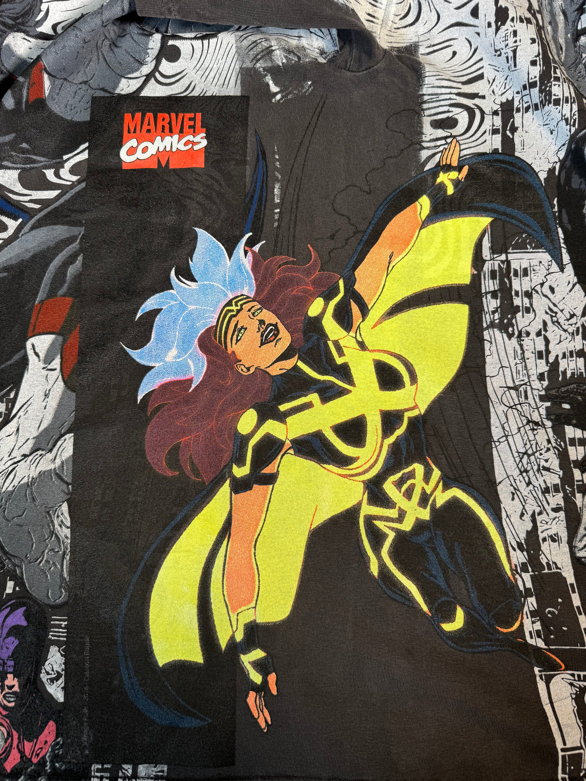 Faded - Nightcrawler - Celestial Rouge - Death - 360 Shirt