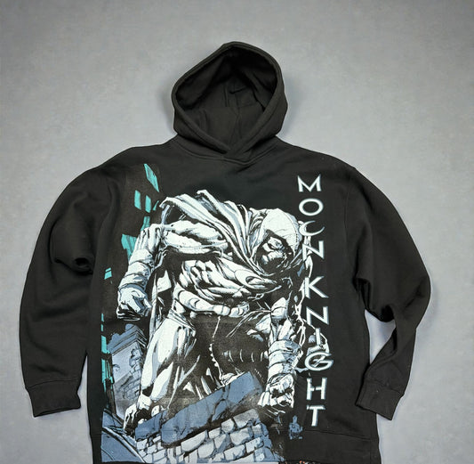 Black - Moon Knight Variant Cover & city boy Moon Knight back