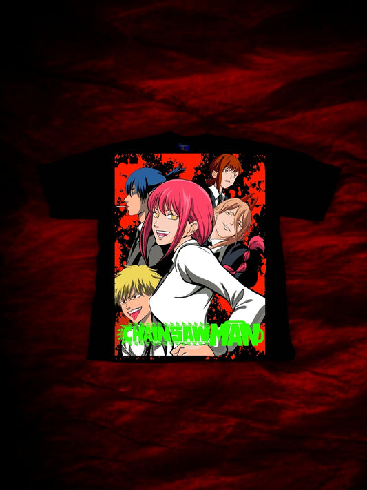 Black - Makima’s World Front - Reze Movie Promo Back