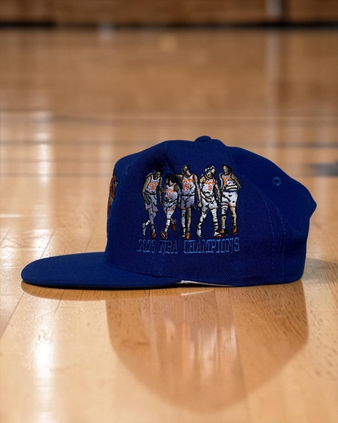 Blue Flat Brim - Knick Team Championship Hat