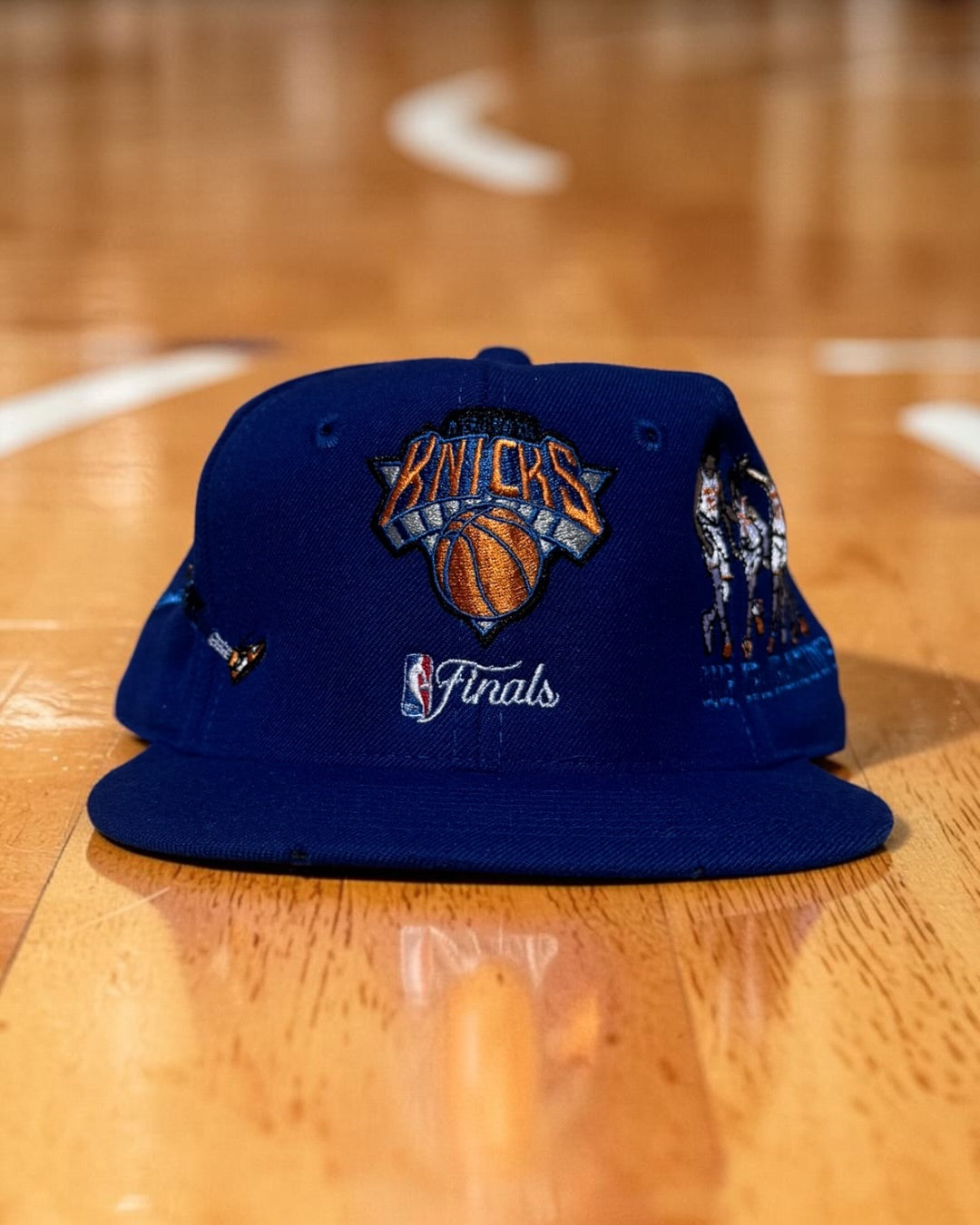 Blue Flat Brim - Knick Team Championship Hat