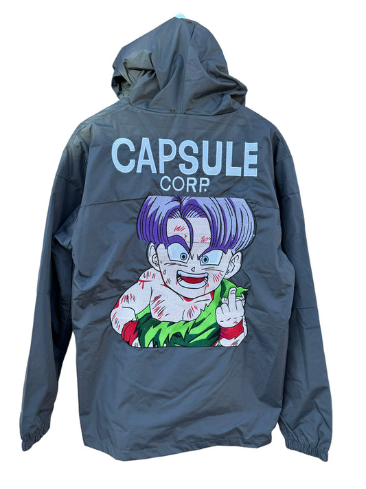 Capsule Corp. Grey Windbreaker